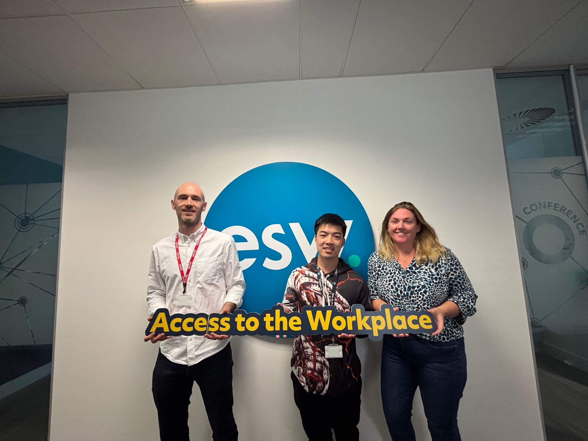 ESW interns participating in the DCU Access Programme